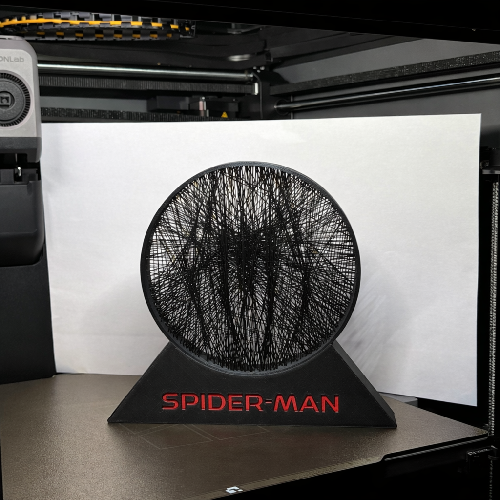 Spiderman Web Desk Art