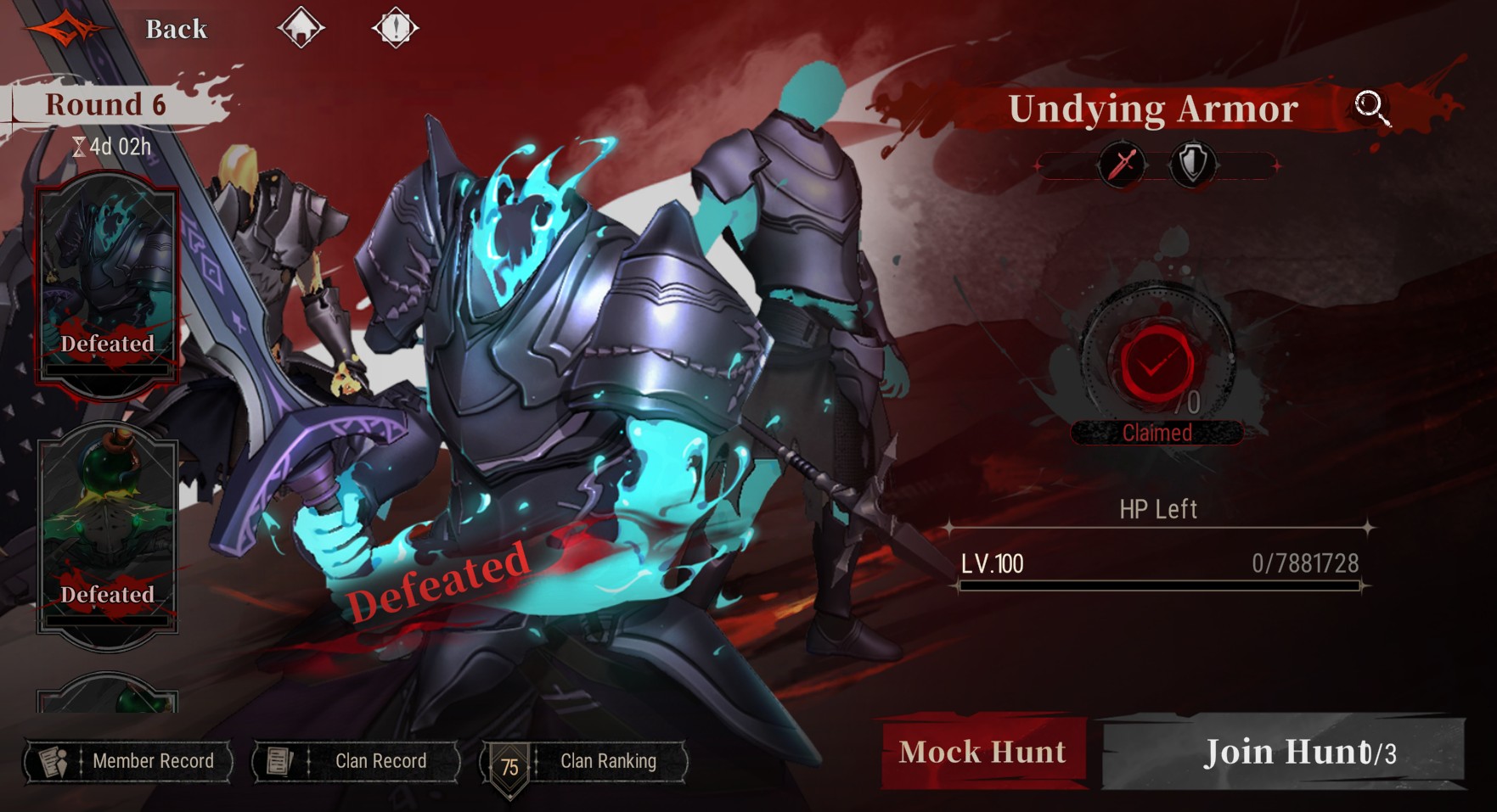 Undying Armor
