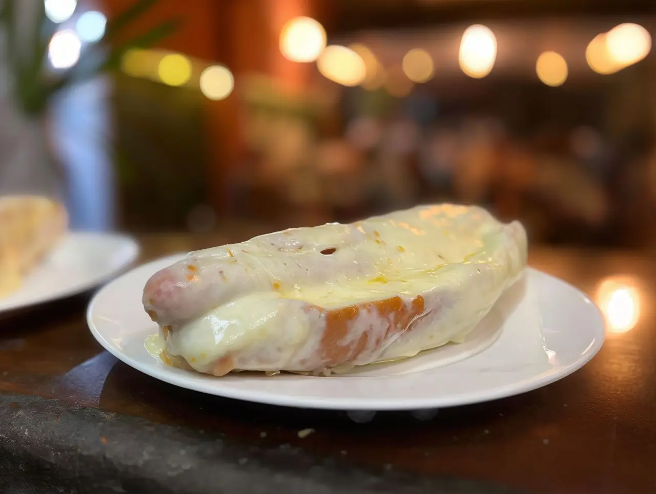 Pancho con muzarella o panceta
