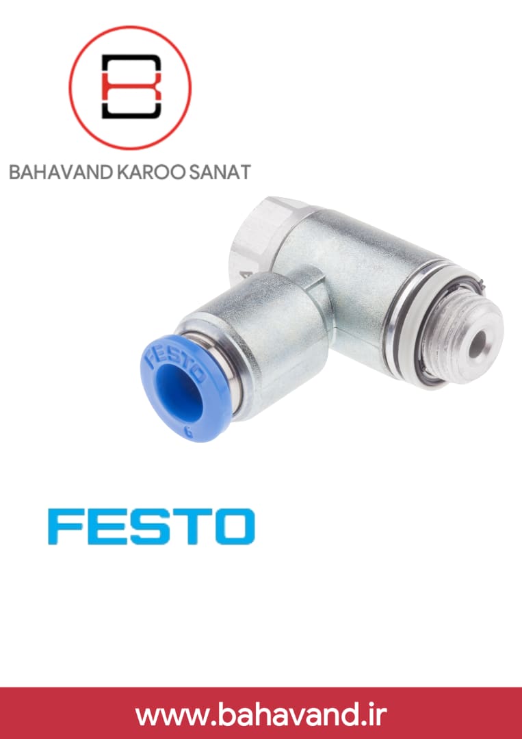 شیر کنترل جریان 	FESTO مدل GRLA-1/8-QS-6-RS-B، شماره ماده: 162965، شماره سریال: U508 RM24-82