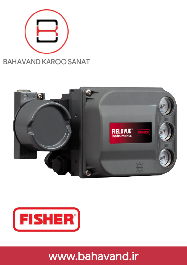 کنترلر دیجیتال شیر FISHER مدل DVC6020 (شماره سریال: 18021436)