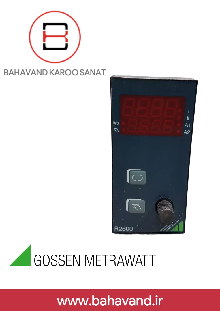 تستر عایق Gossen Metrawatt مدل R2600، شماره سریال: MJ4014320004