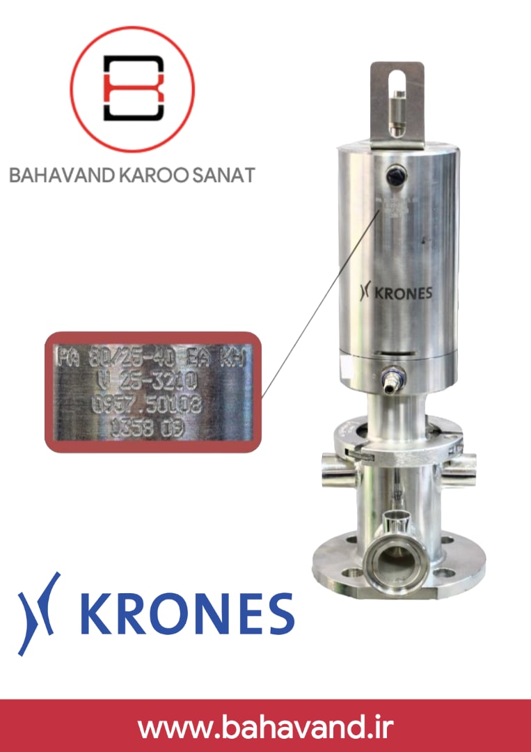 شیر پنوماتیک KRONES مدل PA 80/25-40 EA KH V 25-3210