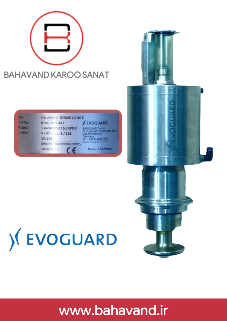 شیر پنوماتیک Evoguard مدل VNTILEINSATZ S DN065 10NCE (شماره قطعه: 0 901 925 447)