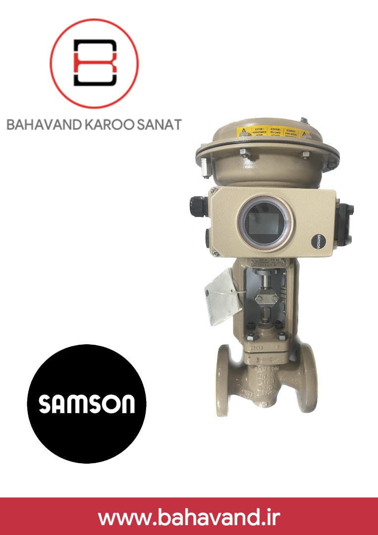 اکچویتور پنوماتیک SAMSON AG مدل 3277 با پوزیشنر الکتروپنوماتیک 3730-1 (3277 175V2 30m)