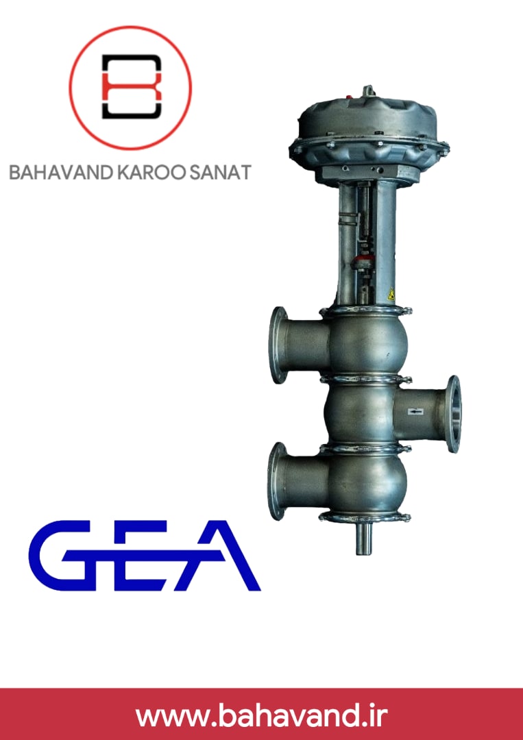 کنترل ولو (شیر کنترلی) GEA مدل AWX-DN80-Z-2M-MFI-30/6/5-M/68-121/52