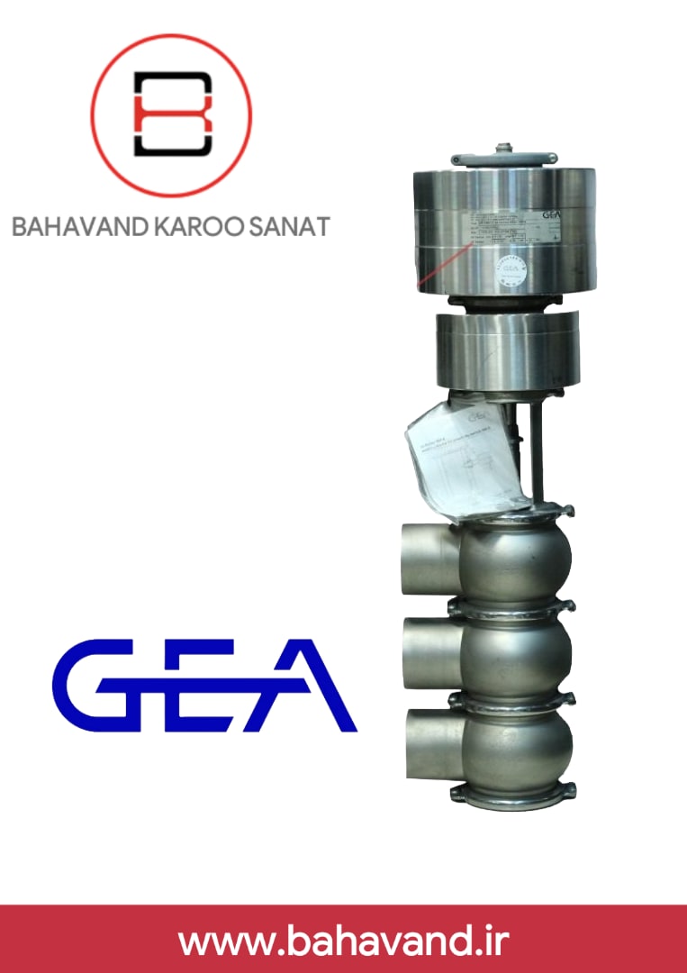 کنترل ولو (شیر کنترلی) GEA مدل XW-DN80-SZ-LAT.0700M-SH-L0-12N/52