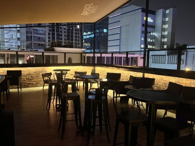 Rooftop techado en el centro de Miraflores 