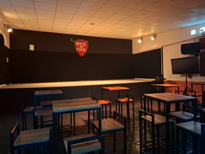 Escenario para conciertos privados con área de público en Surco