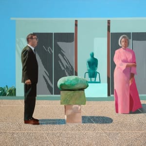 Artwork by David Hockney