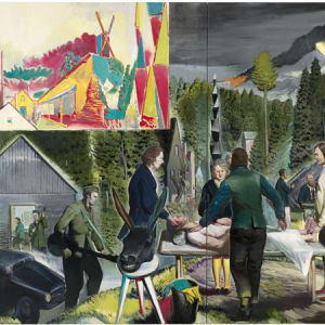 Artwork by Neo Rauch