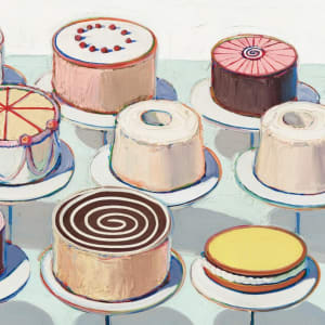 Artwork by Wayne Thiebaud