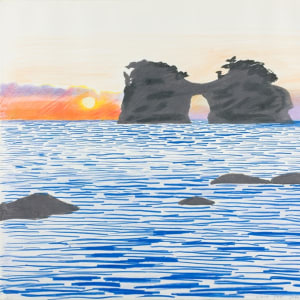 Work by David Hockney, Inland Sea, Japan