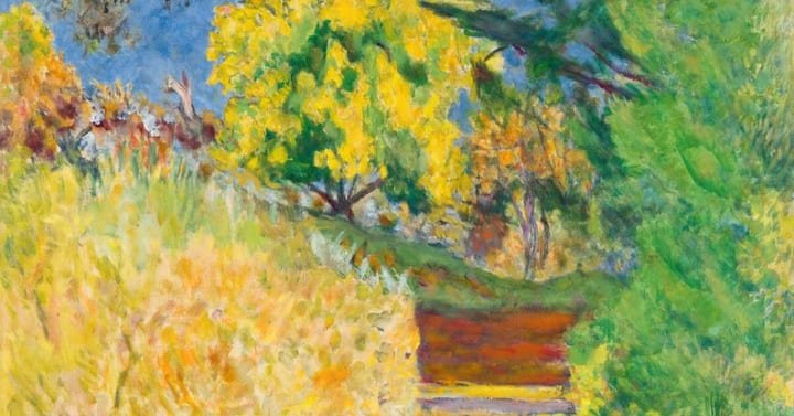 Pierre Bonnard, Stairs in the Artist’s Garden, 1942–44