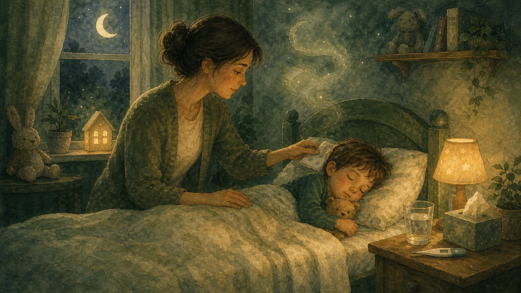 Fever and Night Terrors: Why Sick Kids Sleep Strangely