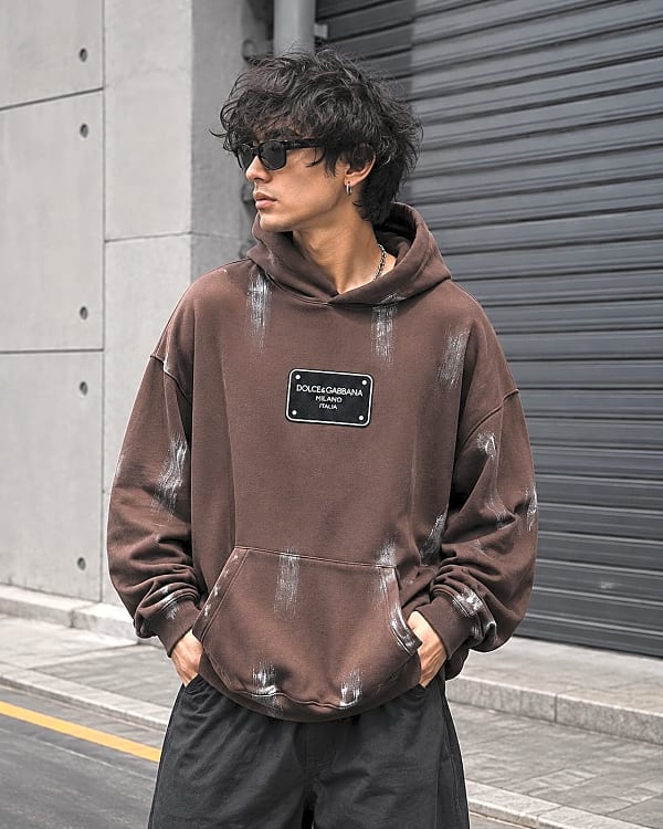 Distressed Oversized Hoodie