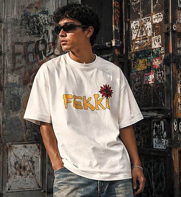 Fekki Statement Oversized Tee