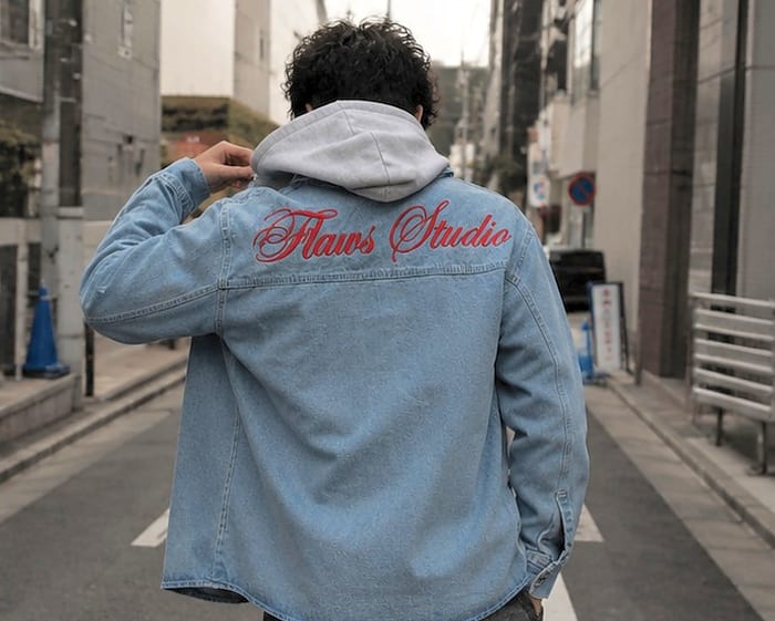 Flaws Washed Denim Jacket
