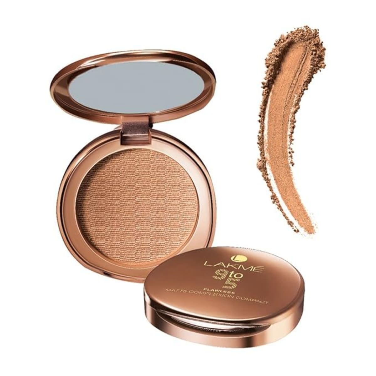 Lakme 9 To 5 Power Play Matte Compact Apricot