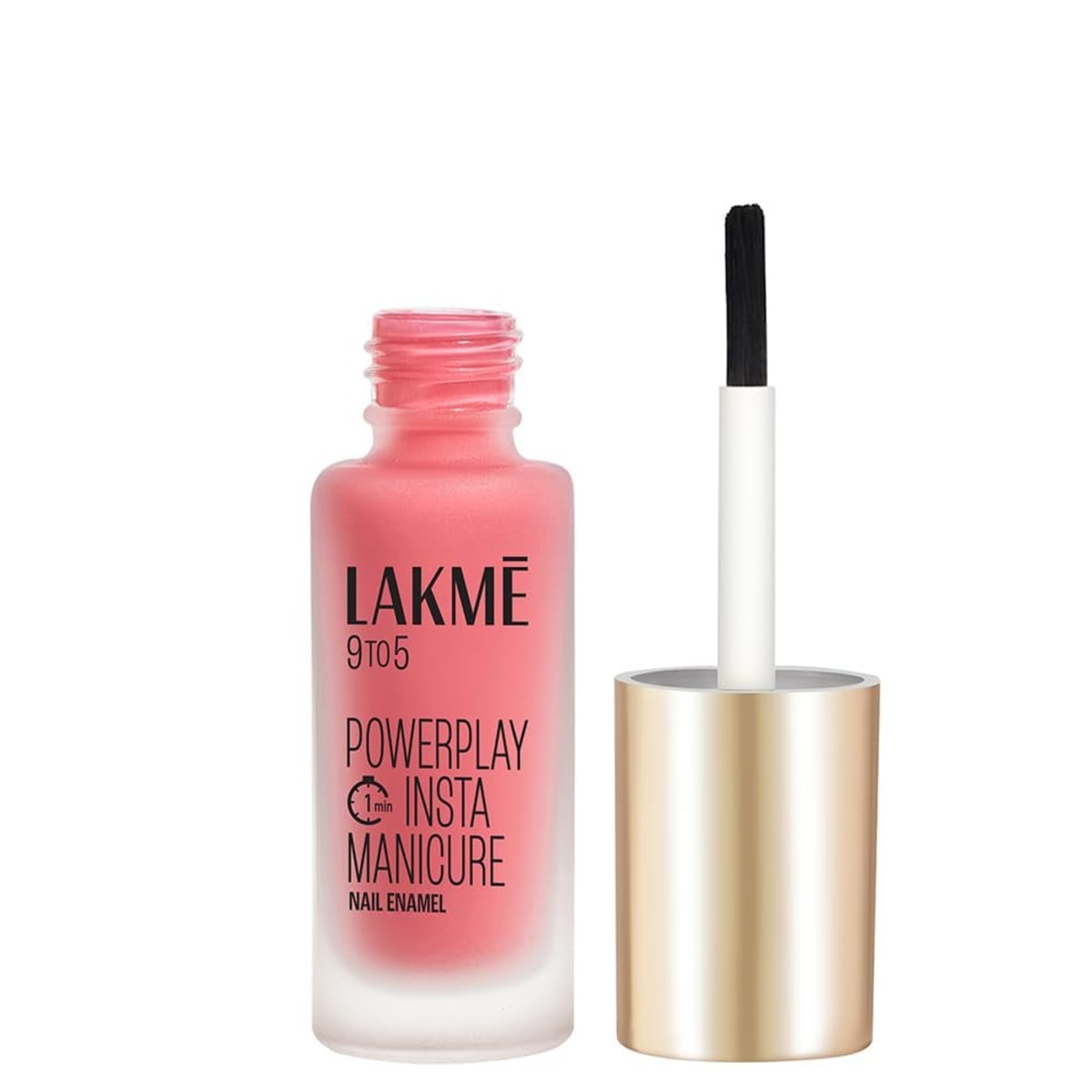 Lakme 9 To 5 Powerplay Insta Manicure N1 Pink Glow
