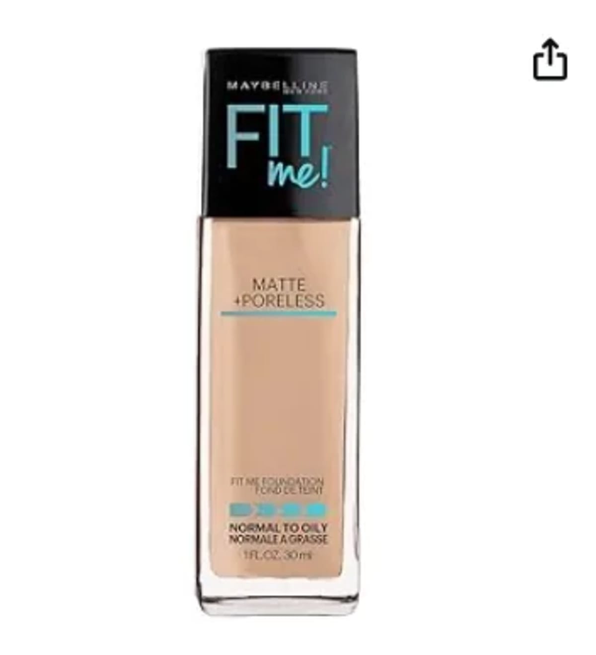 Ml Fit Me Matte+Pore Fdn 118