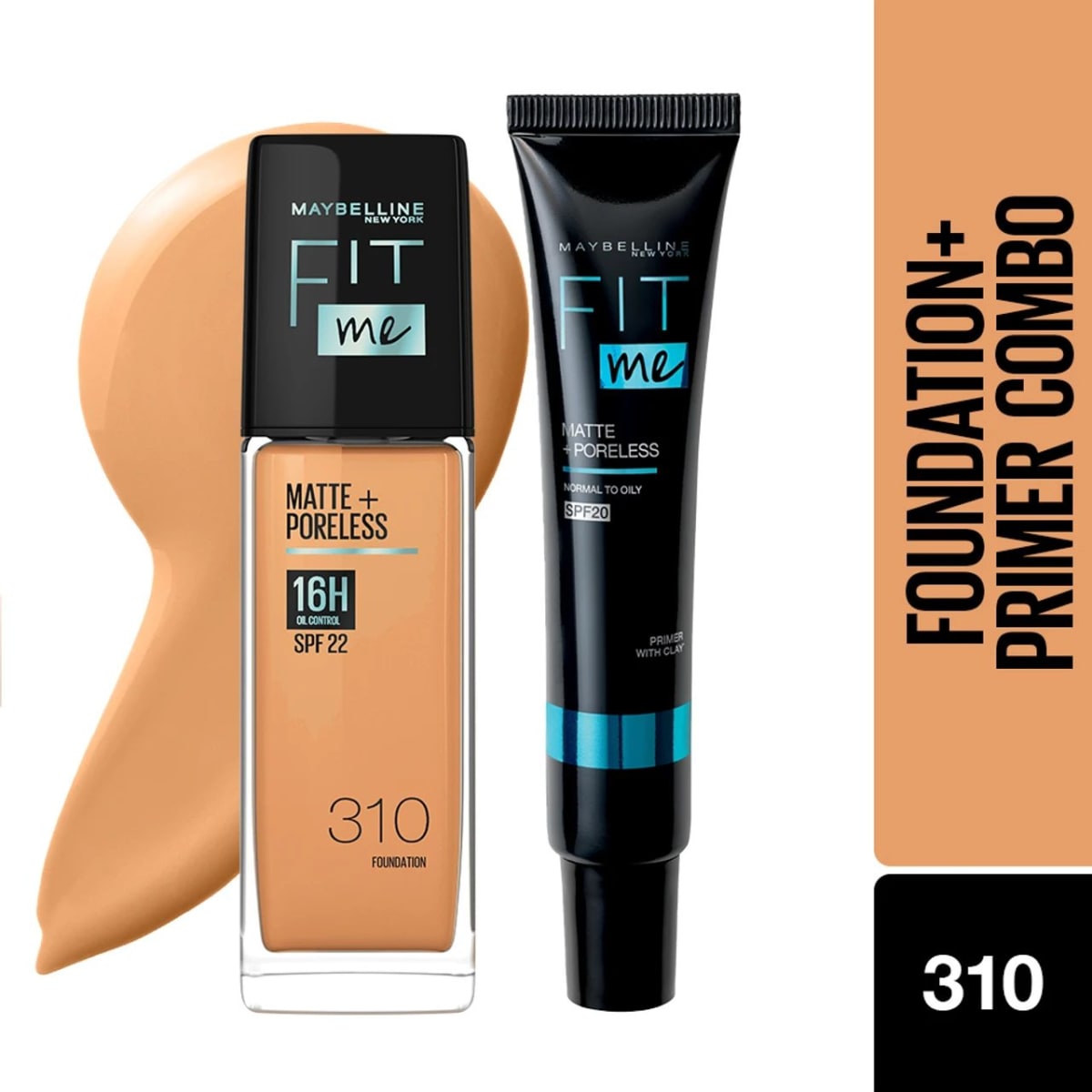 Maybelline Fit Me Fdn 310+Fit Meprimer @949