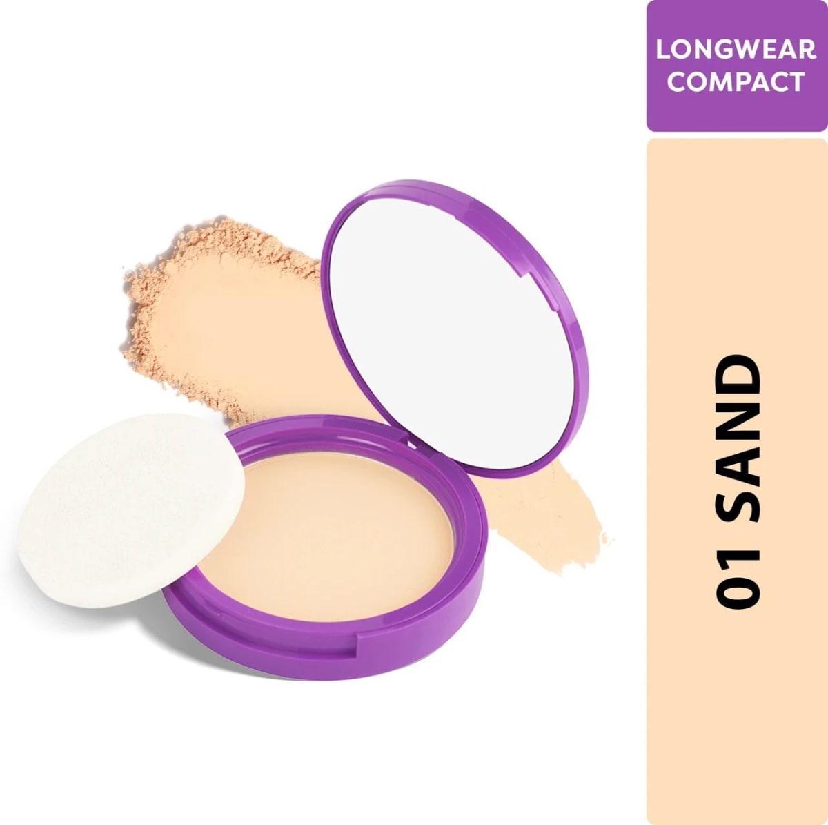 Sugar Pop Longwear Compact 01 Sand