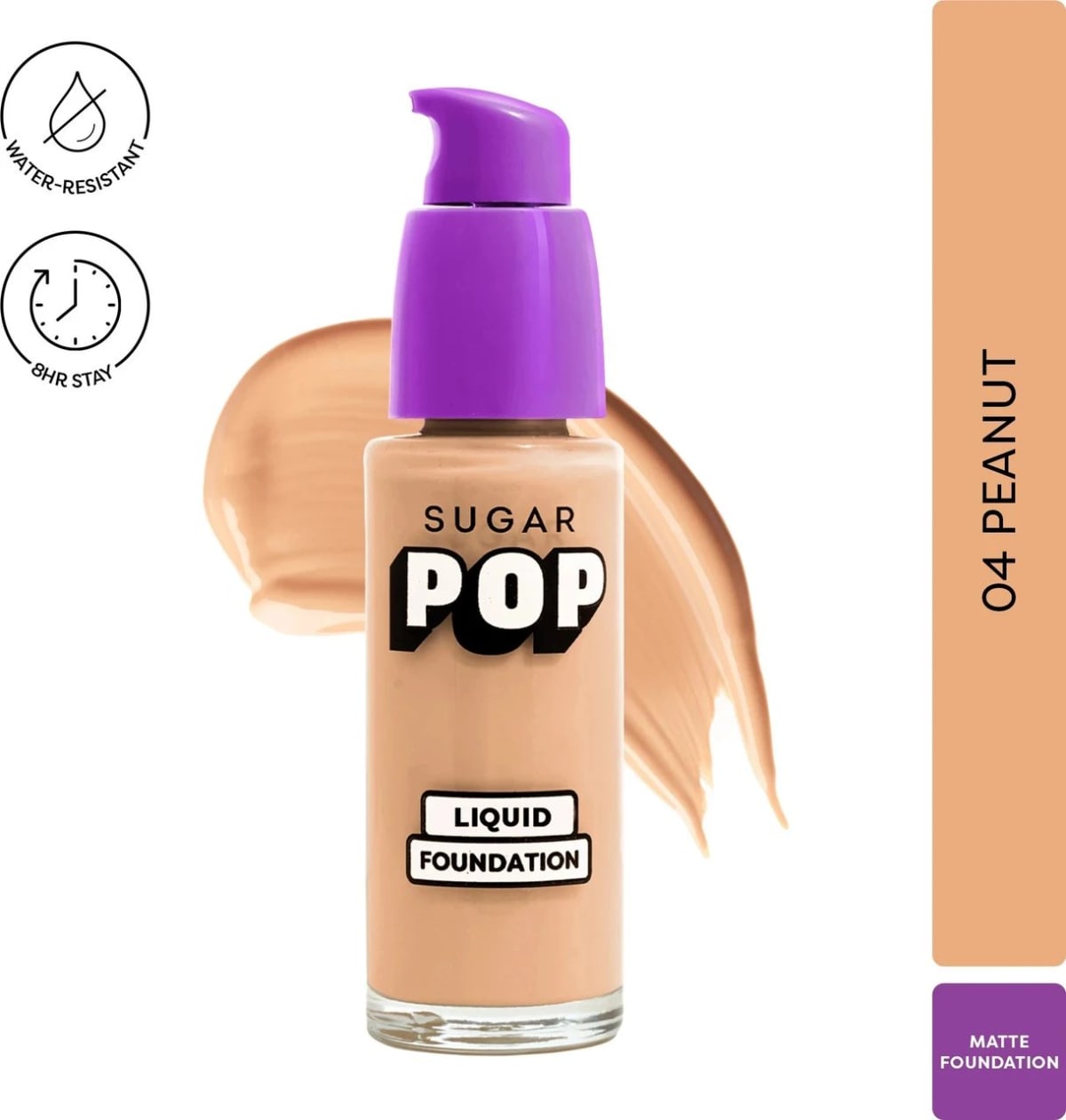 Sugar Pop Foundation Liquid 04 Peanut