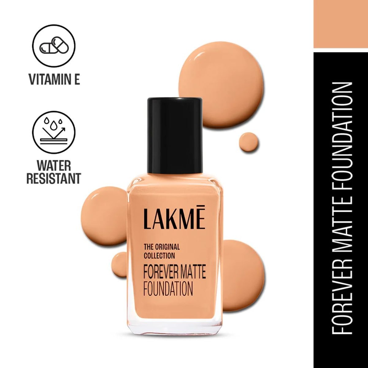 Lakme Forever Matte Foundation Natural Shell