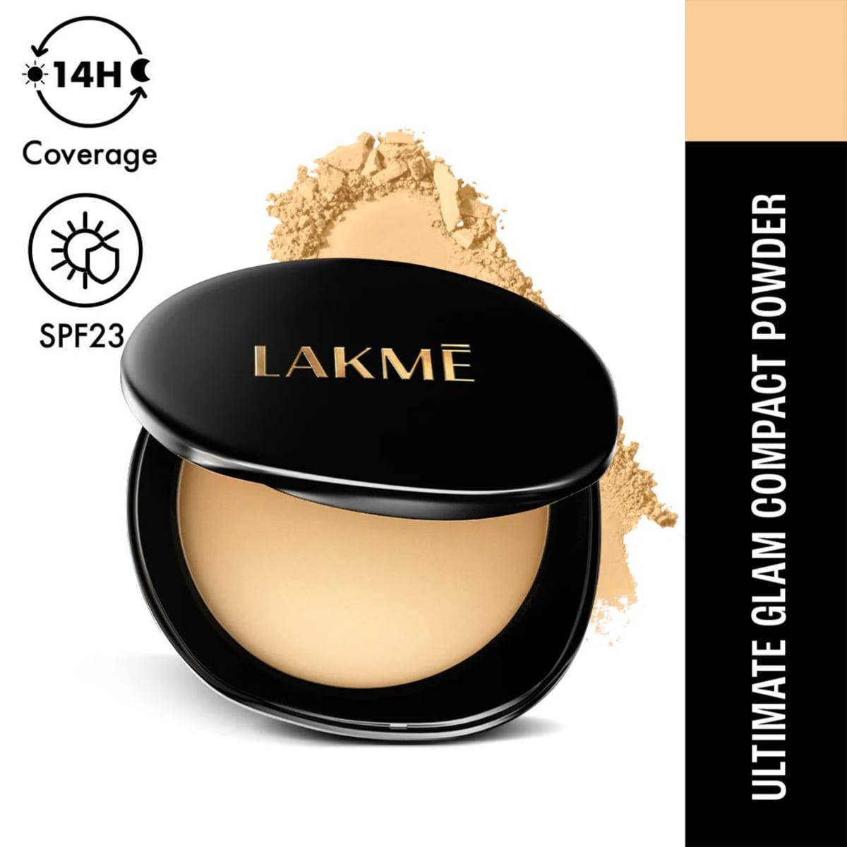 Lakme Ultimate Glam Compact 03 Golden Medium