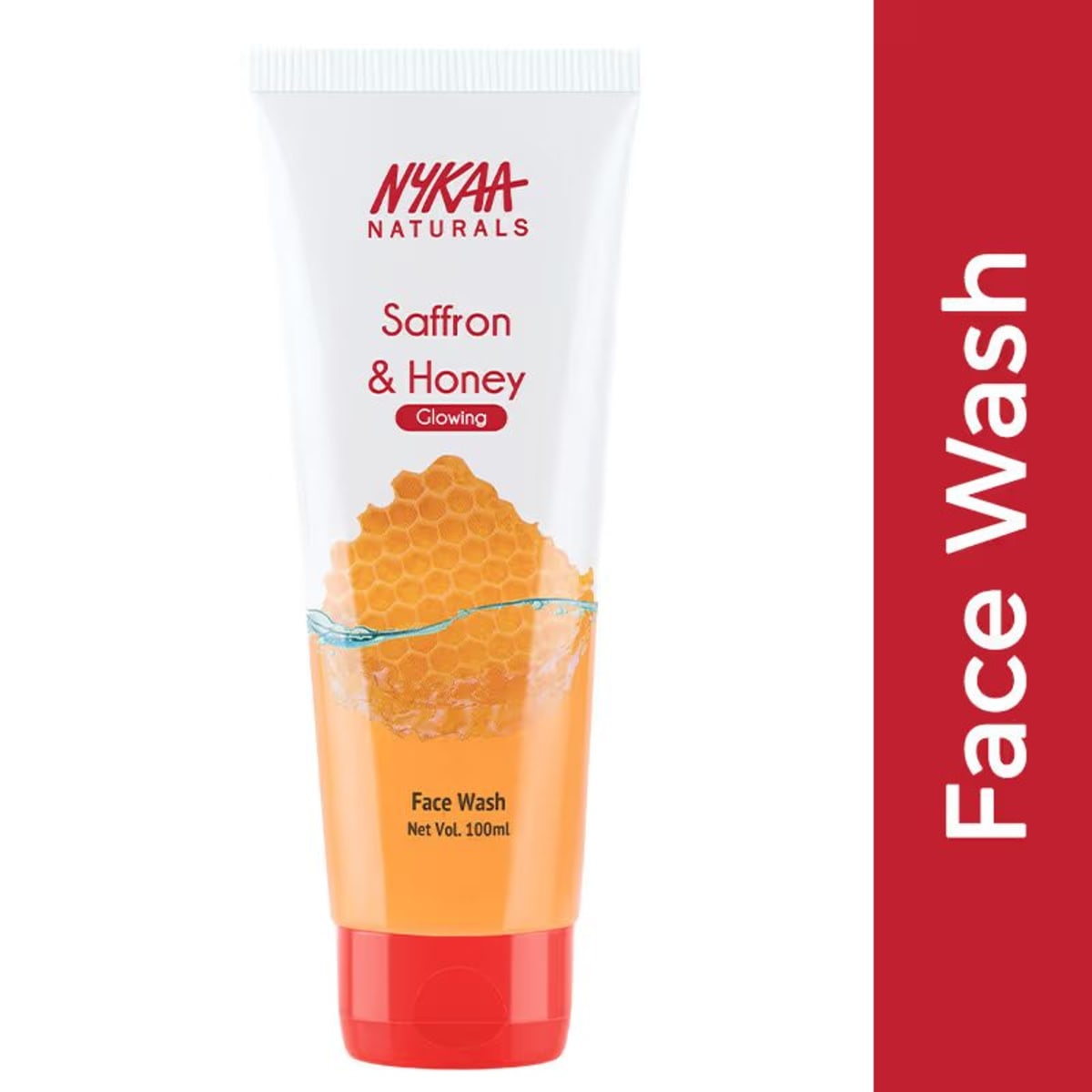 Nykaa Face Wash Saffron & Honey
