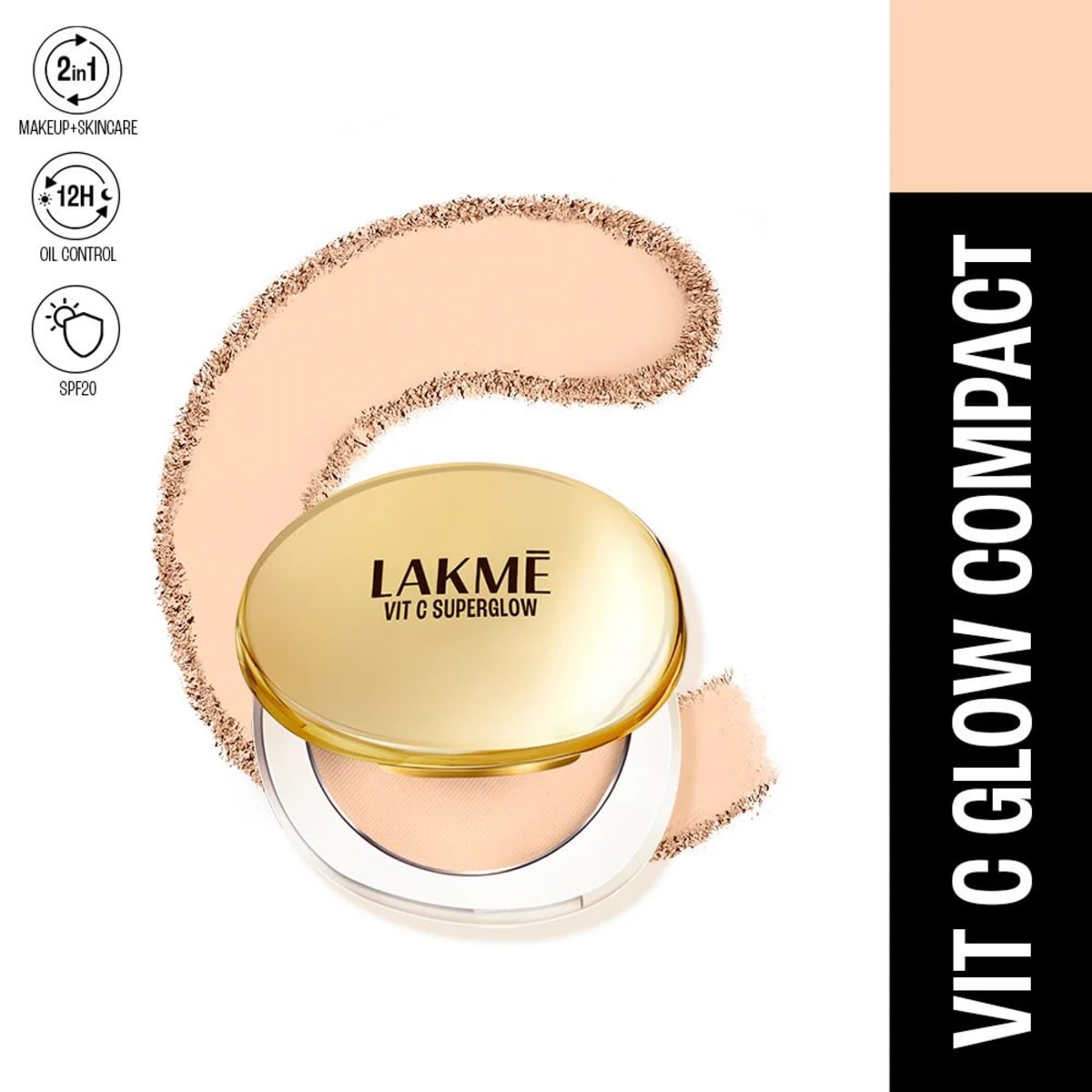 Lakme Vit C Superglow Compact 10 Ivory