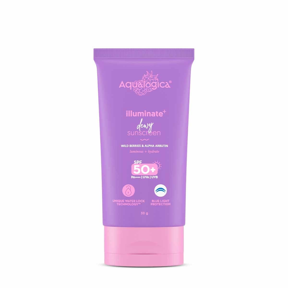 Al Illuminate + Dewy Sunscreen Wild Berries