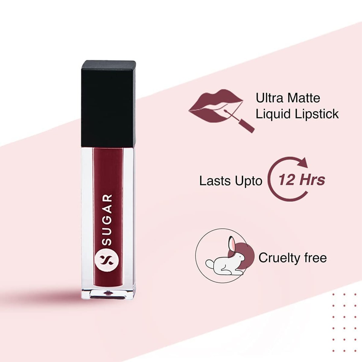 Sugar Smudge Me Not Liquid Lipstick 04 Plum Yum 499 — view 3 Sugar Smudge Me Not Liquid Lipstick 04 Plum Yum 499 — view 3