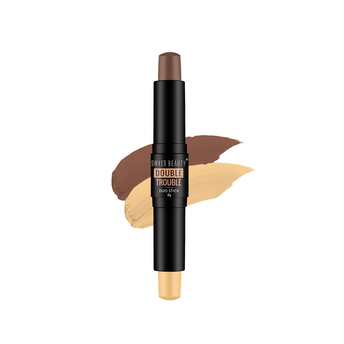 Swiss Beauty Double Trouble Contour 03 Caramel Focus