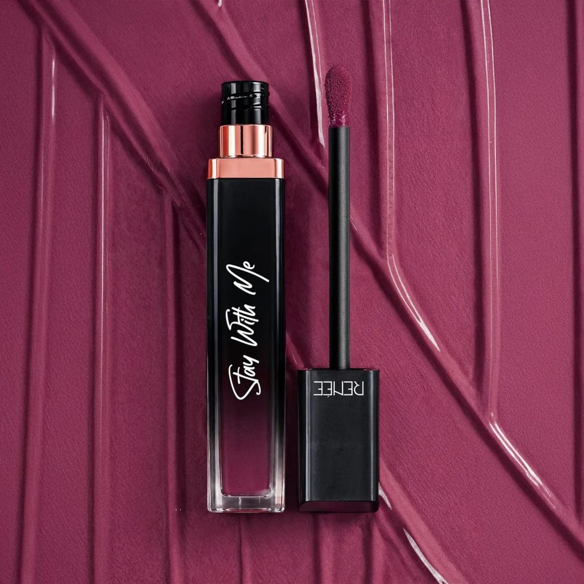 Renee Stay With Me Matte Lip Color-Hunger For Berry