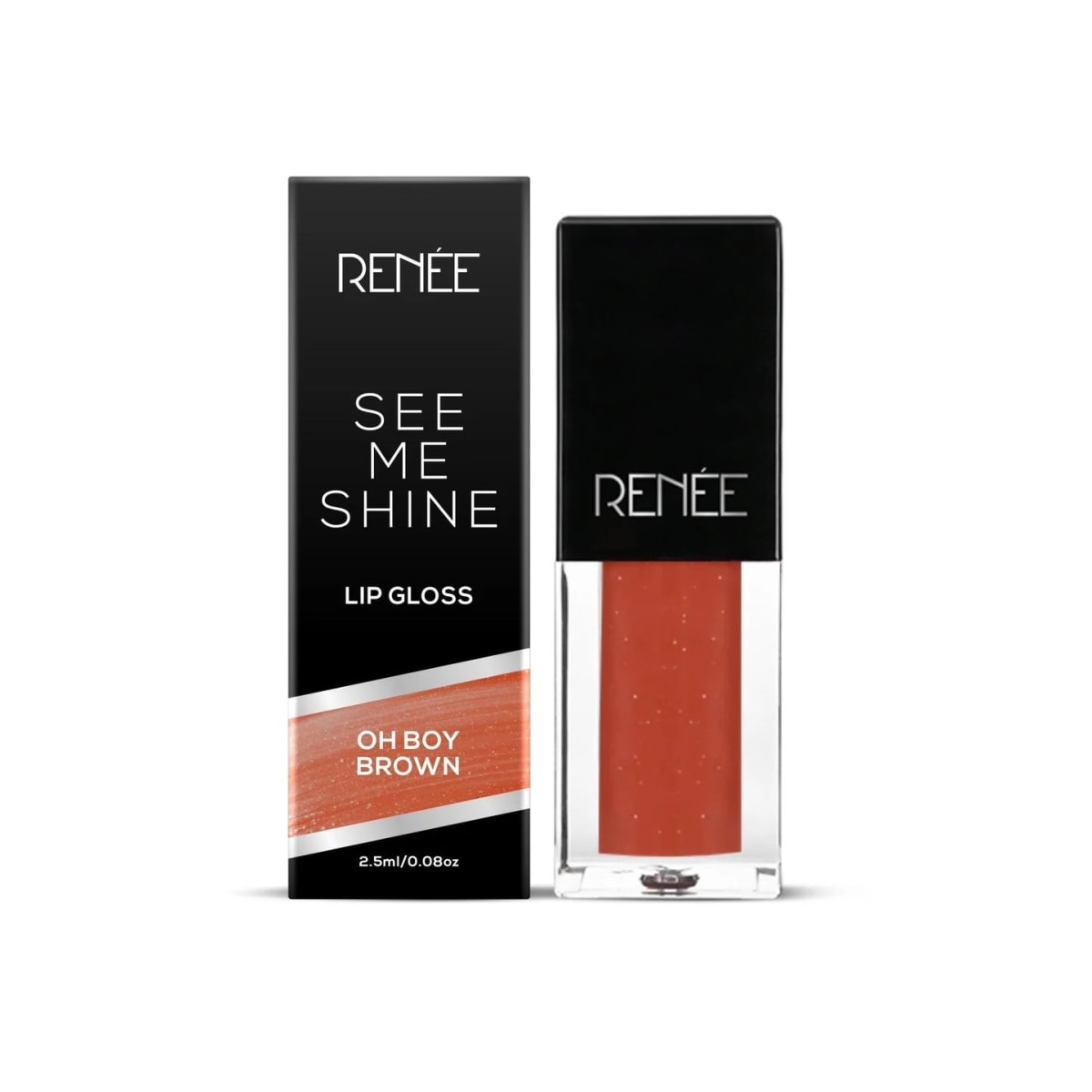 Renee See Me Shine Lip Gloss-Oh Boy Brown