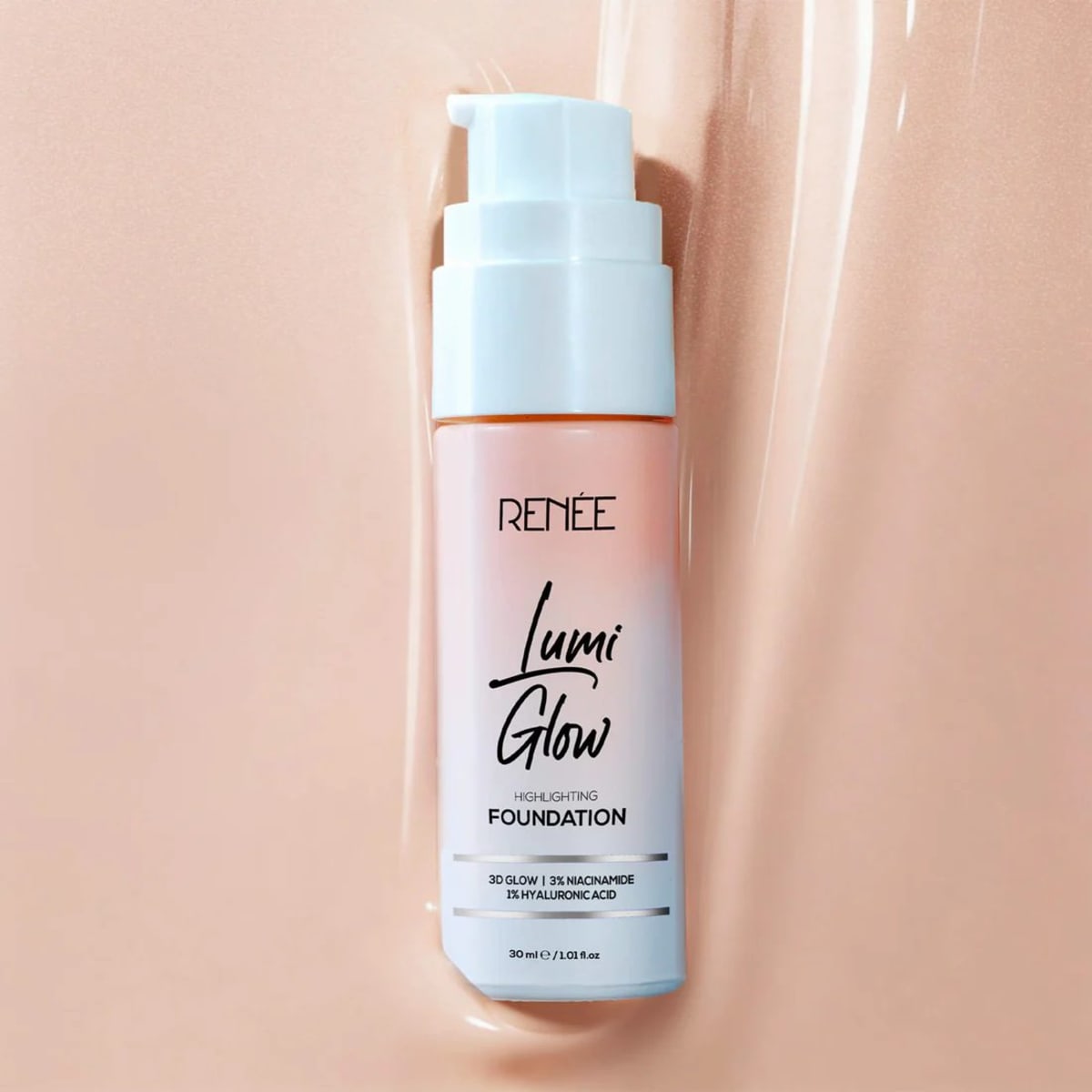 Renee Lumi Glow Highlighting Fndn-Satin Ivory