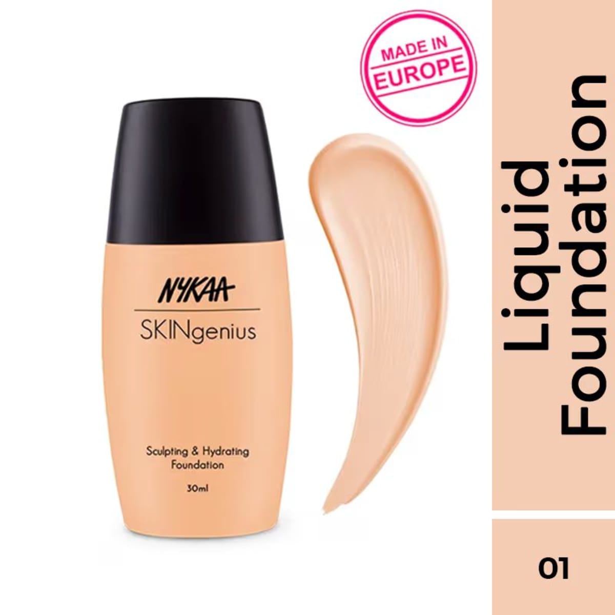 Nykaa Sculpting & Hydrating Foundation 01