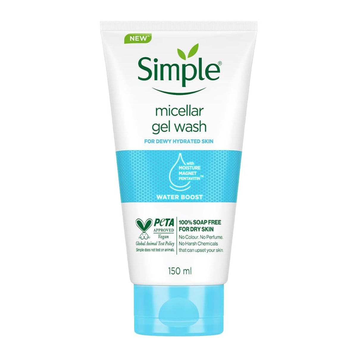 Simple Micellar Gel Face Wash 150 Ml
