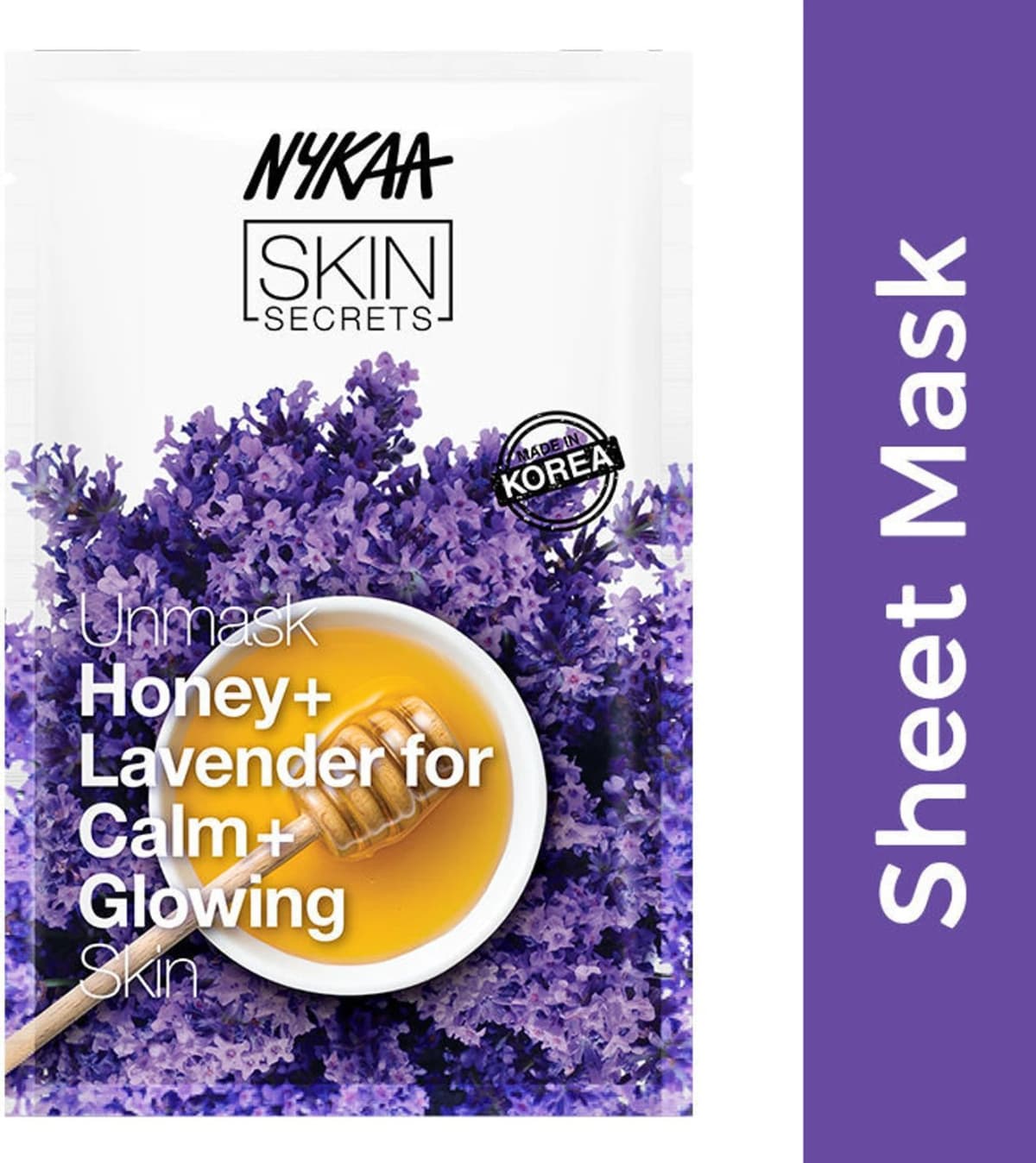 Nykaa Sheet Mask Honey & Lavender