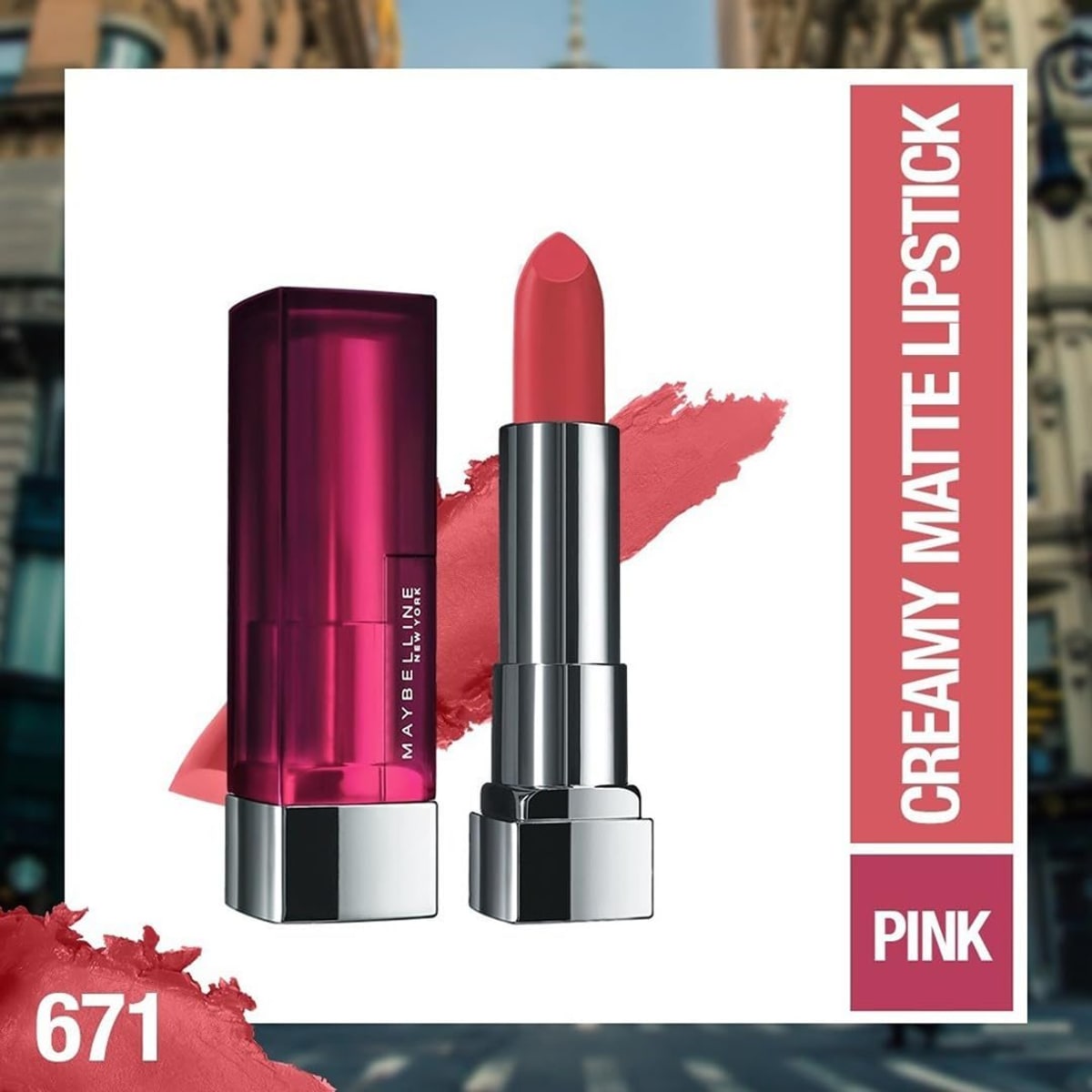 Maybelline Cs Creamy Matte 671