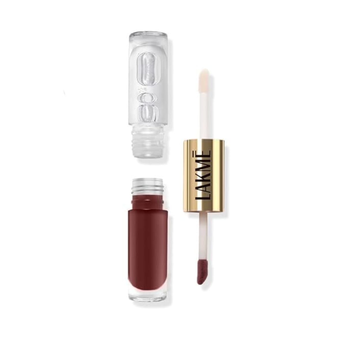 Lakme 9To5 Matte To Glass Liquid Lip Trclpncs Mn04