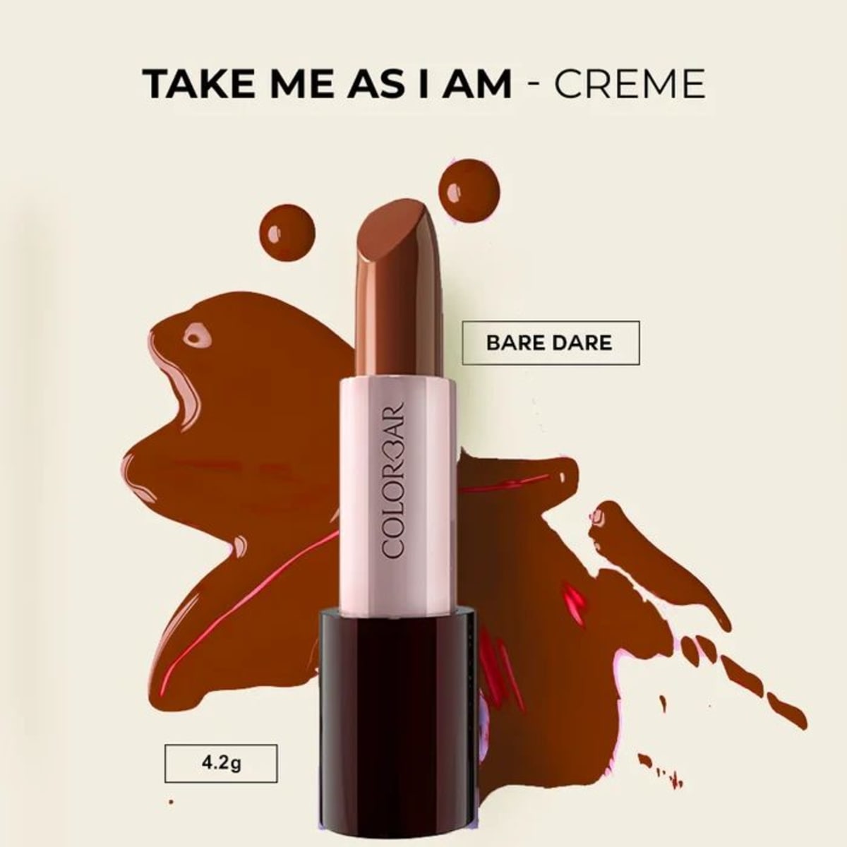Cb Take Me As I Am Vegan Matte Lipstk Bare Dare 003