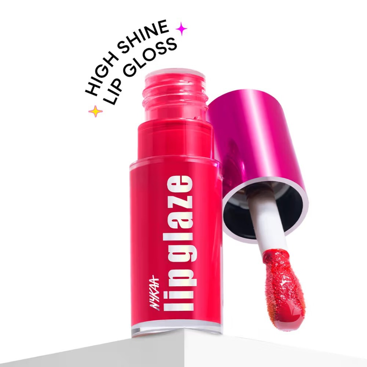 Nykaa Lip Glaze Cherry Custard — view 1 Nykaa Lip Glaze Cherry Custard — view 1