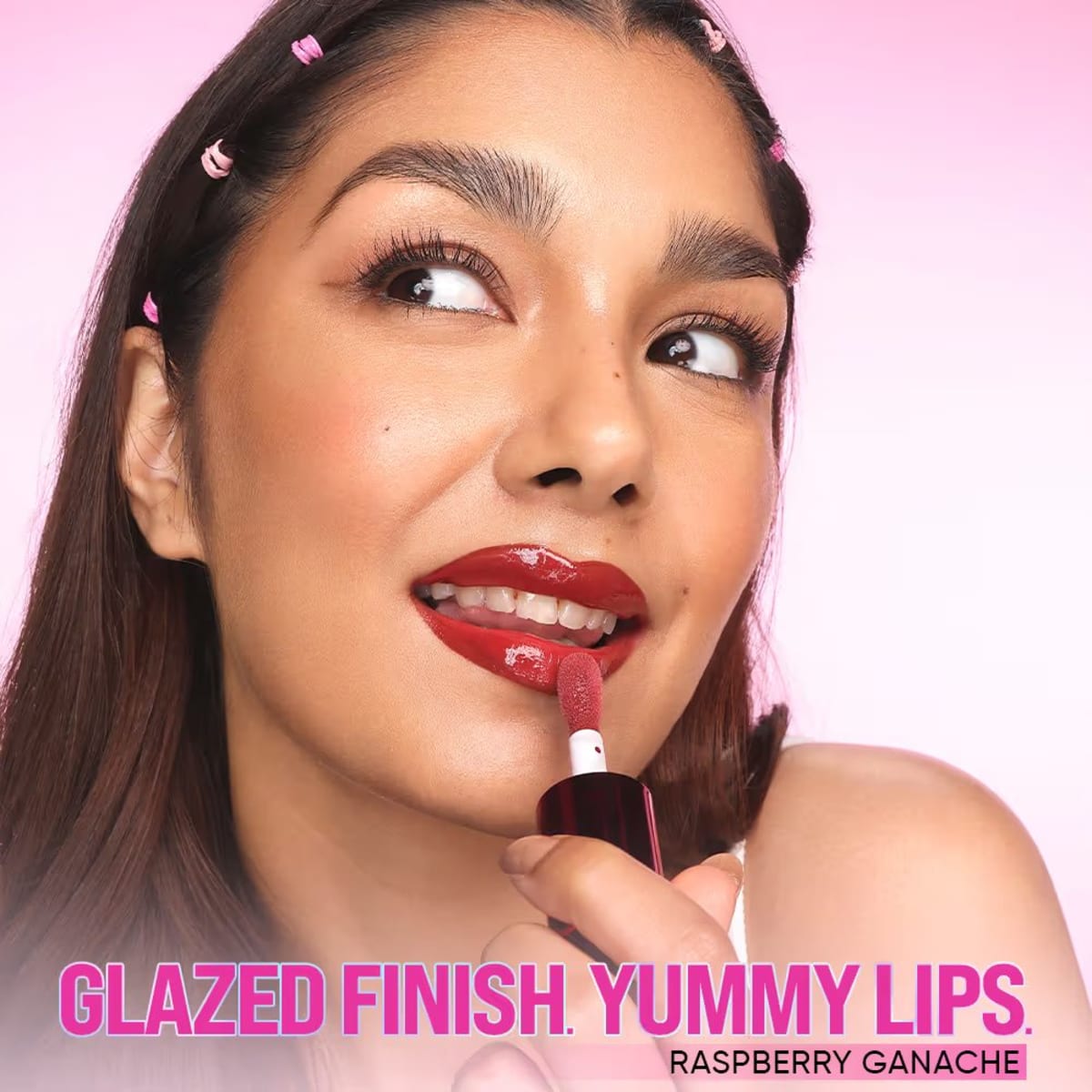 Nykaa Lip Glaze Raspberry Ganache — view 5 Nykaa Lip Glaze Raspberry Ganache — view 5