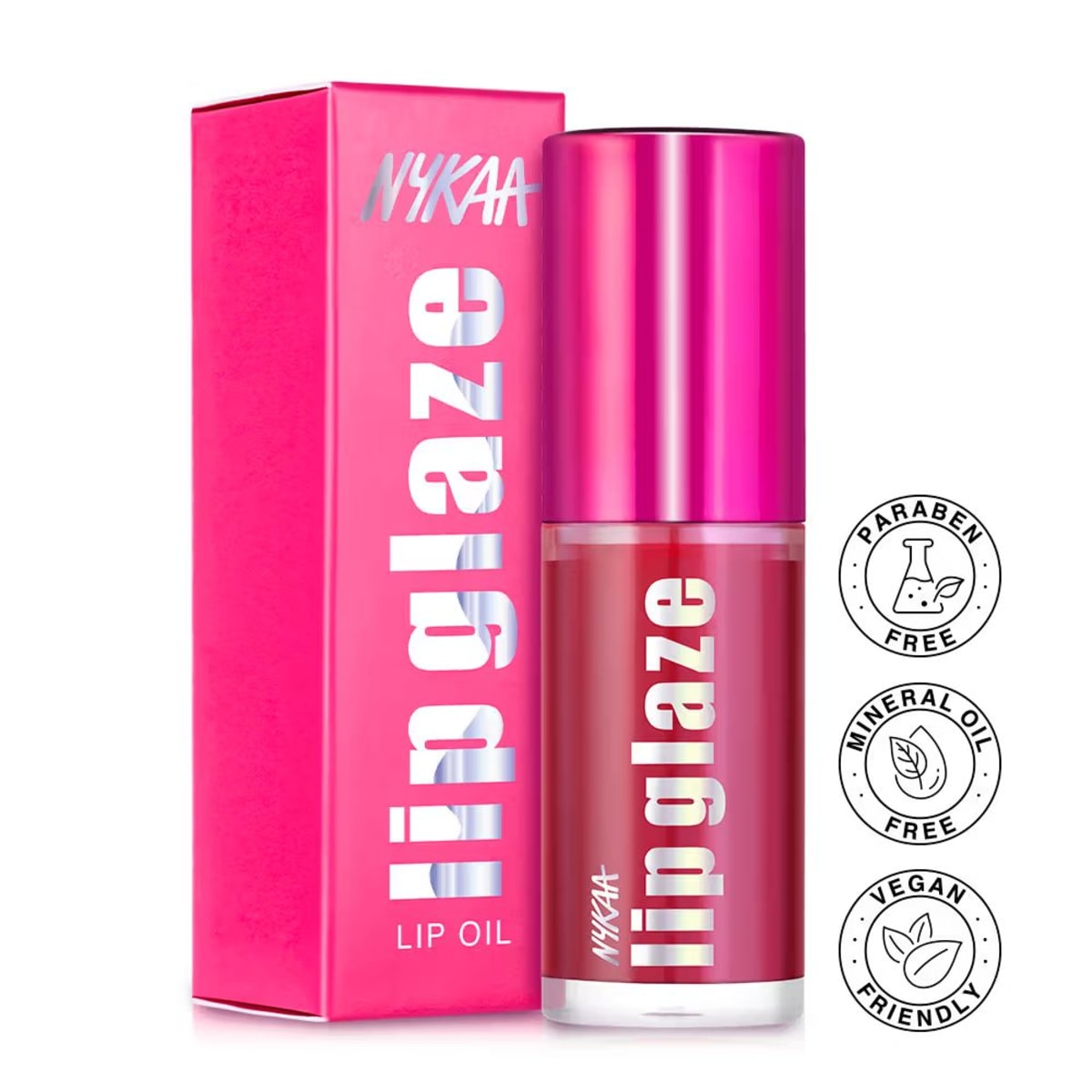 Nykaa Lip Glaze Raspberry Ganache — view 8 Nykaa Lip Glaze Raspberry Ganache — view 8