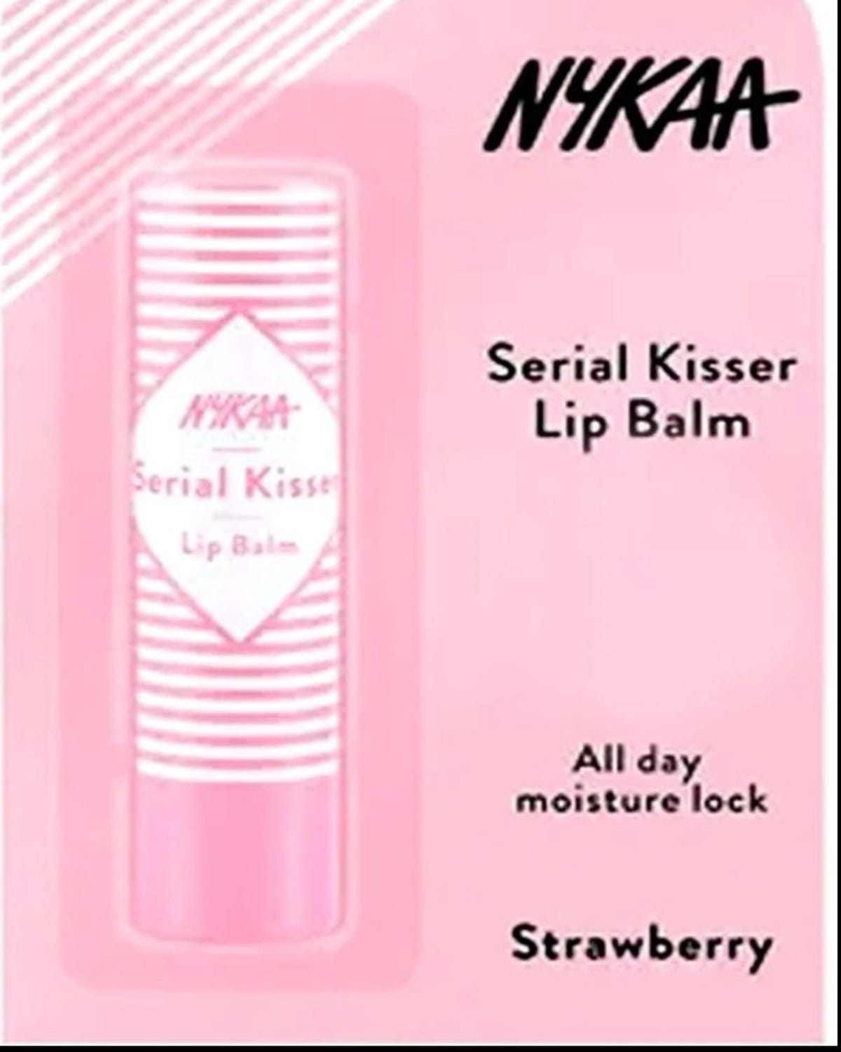 Nykaa Serial Kisser Tinted Lip Balm Strawberry