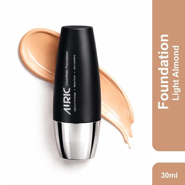 Auric Cover Matte Foundation Light Almond-1105 109