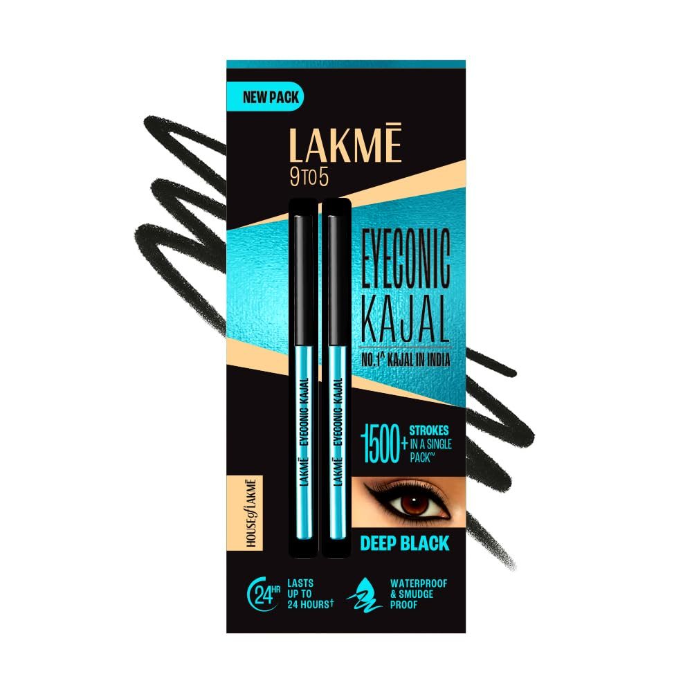 Lakme Eyeconic Kajal Twin Pack 320
